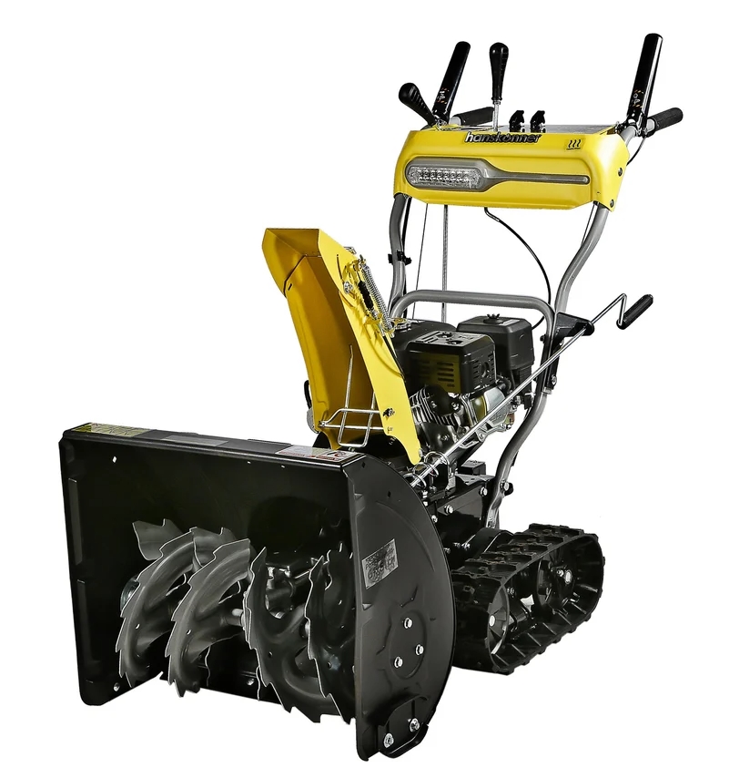 Бензиновый снегоуборщик Hanskonner HSTG7661ELT (LED,подогр руч,эл.старт,61х51см,гусеницы)